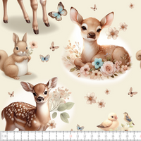 Bambivänner ekorren - Barnmönstrad Trikå