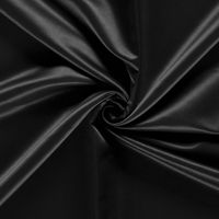 Brud satin  svart