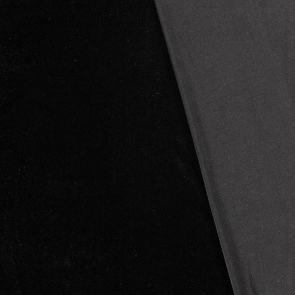 Stretchsammet - svart | Modetyger