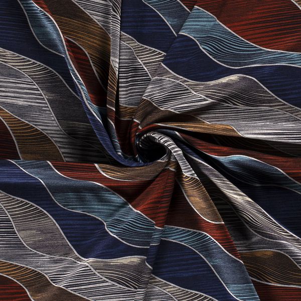 Ett vackert Courtellejersey som &auml;r en sl&auml;tstickad jersey som inneh&aring;ller lycra/elastan f&ouml;r att bli extra sp&auml;nstig och h&aring;ller formen mycket bra.