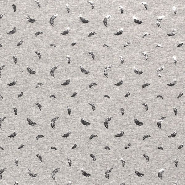 Jersey med metallic tryck.