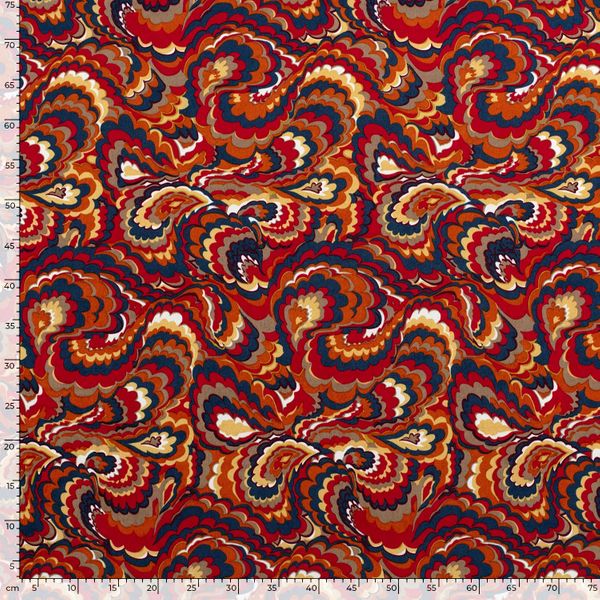 Blomstersatin olivgrön