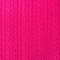 Stickad Jaquard - Fuchsia| Modetyger