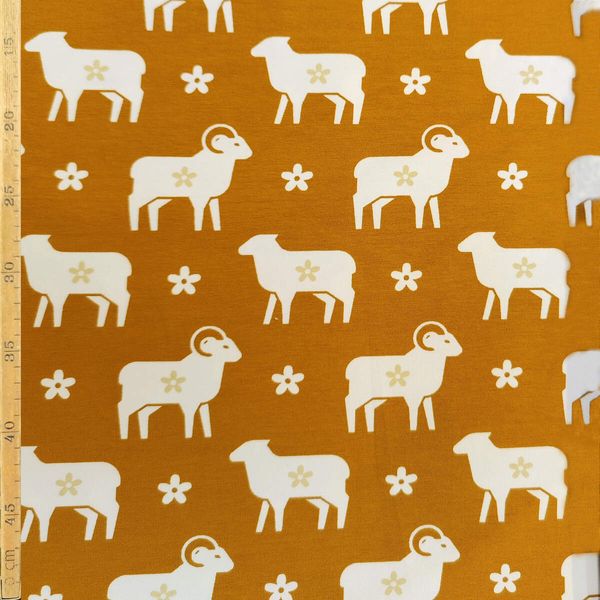 Randig trik&aring; smal indigo