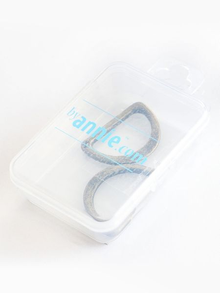 D-Ring 1 inch –  Antique Brass, 2-pack av ByAnnie