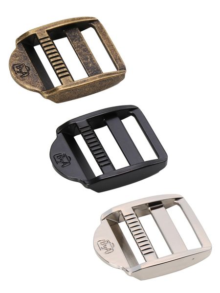 Strap Adjuster 1 inch – Antique Brass, 2-pack av ByAnnie
