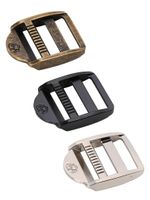 Strap Adjuster 1 inch – Nickel, 2-pack av ByAnnie