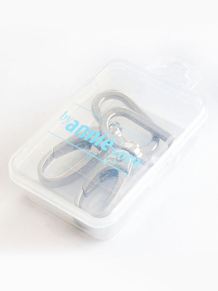Swivel Hook 1 inch – Nickel, 2-pack av ByAnnie