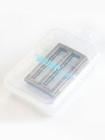 Reglerspänne Rektangel Metall 1½ tum (2-pack) - Antikmässing