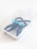 Karbinhake Metall 1½ tum (2-pack) - Svart