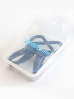 Karbinhake Metall 1½ tum (2-pack) - Svart