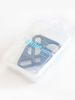 Triangelring Metall 1½ tum (2-pack) – Svart
