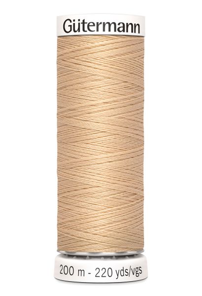 Gütermann 200m - Polyester - Sahara - 421 | Tillbehör