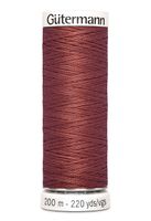 G&uuml;termann 200m - Polyester - Dark Mahogany - 461 | Tillbeh&ouml;r
