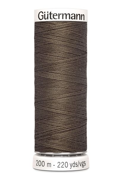 Gütermann 200m - Polyester - Dark String Brown - 467 | Tillbehör