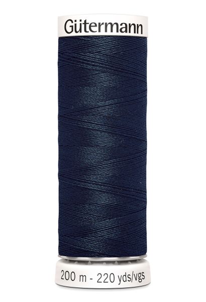 Gütermann 200m - Polyester - Denim Blue - 595 | Tillbehör