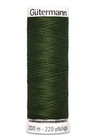 Gütermann 200m - Polyester - Black Olive - 597 | Tillbehör