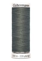 G&uuml;termann 200m - Polyester - Dark Silver - 635 | Tillbeh&ouml;r