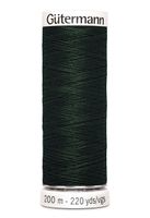 Gütermann 200m - Polyester - Forest Green - 707 | Tillbehör