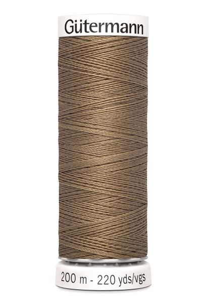 Gütermann 200m - Polyester - Oyster Brown - 850 | Tillbehör
