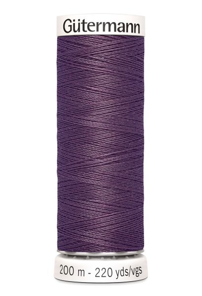 G&uuml;termann 200m - Polyester - Eggplant - 128 | Tillbeh&ouml;r