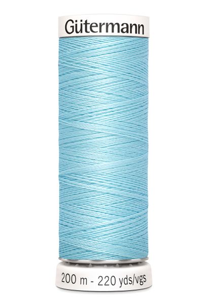 G&uuml;termann 200m - Polyester - Baby Blue - 195 | Tillbeh&ouml;r