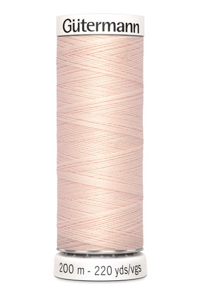 Gütermann 200m - Polyester - Coconut Milk - 210 | Tillbehör