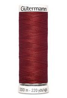 G&uuml;termann 200m - Polyester - Rust - 221 | Tillbeh&ouml;r