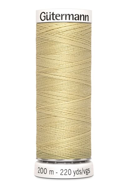 Gütermann 200m - Polyester - Wood Brown - 249 | Tillbehör