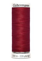 G&uuml;termann 200m - Polyester - Cranberry -367 | Tillbeh&ouml;r