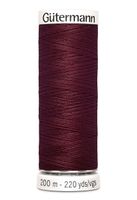 Gütermann 200m - Polyester - Burgundy - 369 | Tillbehör