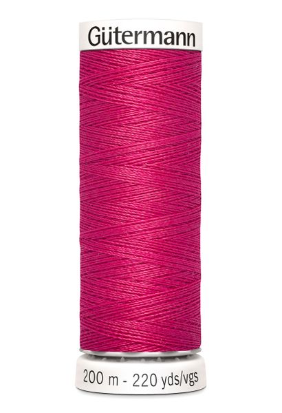 G&uuml;termann 200m - Polyester - Raspberry - 382 | Tillbeh&ouml;r