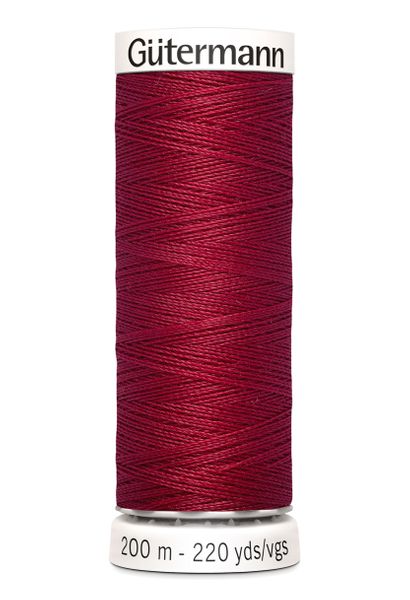Gütermann 200m - Polyester - Christmas Red - 384 | Tillbehör