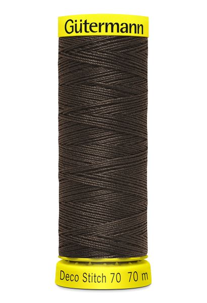 Gütermann 70m - Deco Stitch - Walnut - 696 | Tillbehör