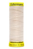 Gütermann 70m - Deco Stitch - Eggshell - 802 | Tillbehör