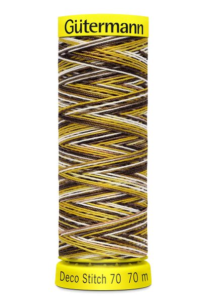 Deco Stitch Multicolor - Brun / Gul / Vit - 9929 | Tillbehör