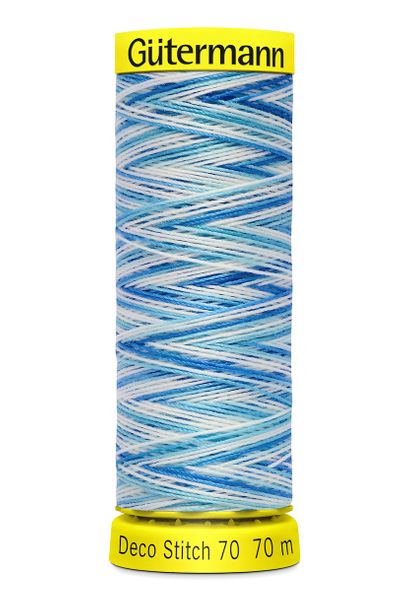 Deco Stitch Multicolor - Blå / Vit - 9954 | Tillbehör