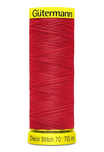 Gütermann 70m - Deco Stitch - Scarlet - 156 | Tillbehör
