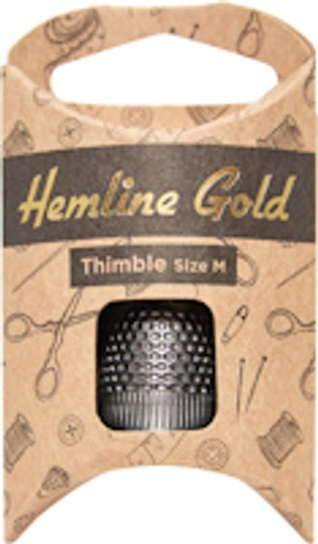 Fingerborg M hemline gold