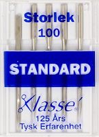 Symaskinsnål standard 100