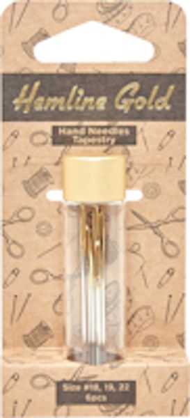 Tapisserinål hemline gold