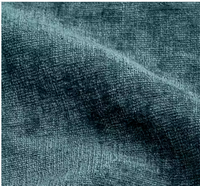 Chenille aquagrön