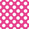 Pricken Stor vit cerise