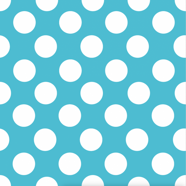 Pricken Stor vit turkos