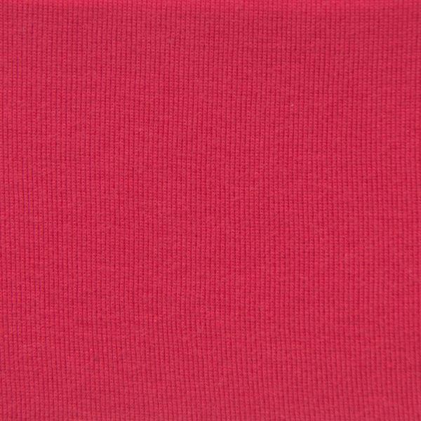N&auml;rbild p&aring; cerise finribb i 100% bomull, 140 cm bred.