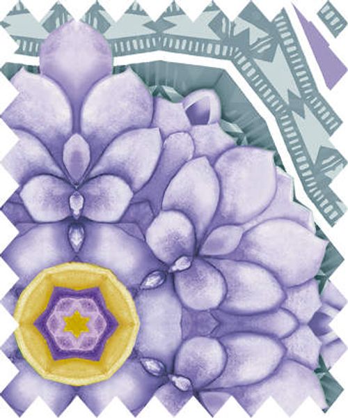 neon Randig Muddv&auml;v gr&aring;/gul melerad