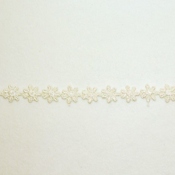 Bomullsband 20mm vit