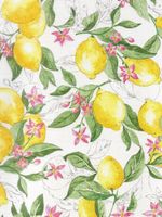Textilvaxduk citrus