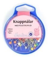Knappnålar med plasthuvud