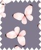 Bright side fjäril lila | Quilt & Lakansväv